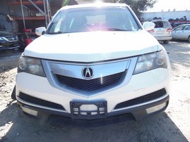 2011 Acura MDX White 3.7L AT 4WD #A23678